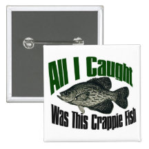 Tout que j'ai attrapé était ce bouton de poissons  badges avec agrafe