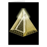 Toute la carte voyante de pyramide d'oeil