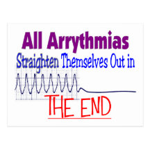 Toutes les arythmies se redressent FINISSENT Cartes Postales