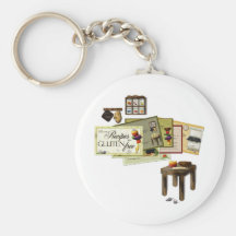 Toutes mes recettes sont gluten libre porte-clefs