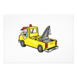 Tow Wrecker Truck Driver Thumbs Up Announcements