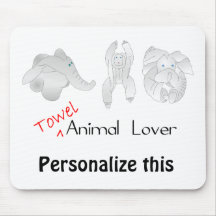 Towel Animal Lover Mousepad