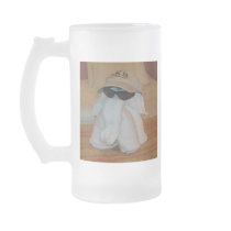 Towel Elephant with Sunglasses Mugs