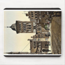 Tower arch, Lubeck, Germany rare Photochrom Mousepads