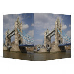 Tower Bridge and River Thames, London, 3 Ring Binders