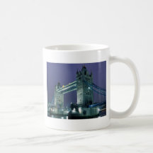 Tower Bridge at night, London, England Coffee Mugs