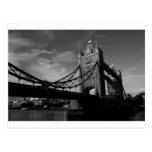 tower bridge black and white Image postcards