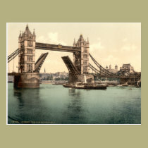 Tower Bridge I, London, England postcards