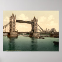 Tower Bridge II, London, England Print