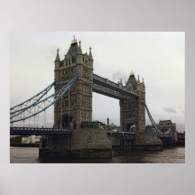 TOWER BRIDGE in LONDON Print
