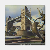 Tower Bridge, London Fridge Magnets