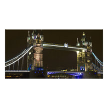 Tower Bridge London Personalised Photo Card