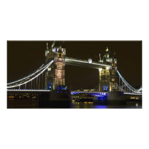 Tower Bridge London Picture Card
