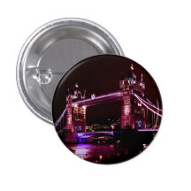 Tower Bridge Pinback Button