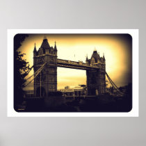 Tower Bridge Vintage Posters