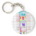 Tower Drawing Keychains