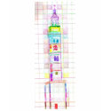 Tower Drawing t-shirts
