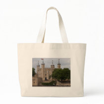 Tower Of London England Seen From Across The River Canvas Bag