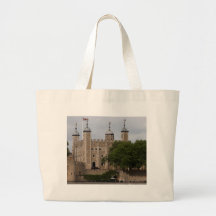 Tower Of London England Seen From Across The River Tote Bags