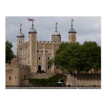 Tower Of London England Seen From Across The River Postcards