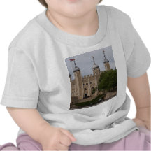 Tower Of London England Seen From Across The River T-shirts