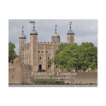 Tower of London - London England Post Card