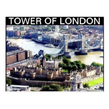 TOWER OF LONDON POSTCARD BY MOJISOLA A GBADAMOSI