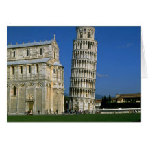Tower of Pisa, Italy Cards