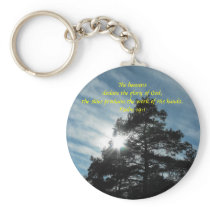 Towering Pines Keychain