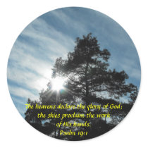 Towering Pines Stickers