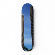 Towers Skyscrapers Buildings Custom Skate Board
