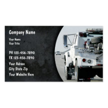 Towing Business Cards