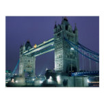 Town Bridge, London, England Post Card