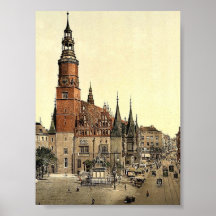 Town hall, Breslau, Silesia, Germany (i.e., Wrocla Print