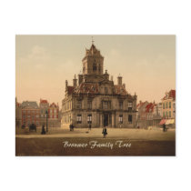 Town Hall, Delft, Netherlands Postcard