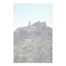 Town of Eze, French Riviera Customized Stationery