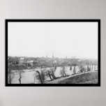 Town of Fredericksburg, VA 1863 Poster