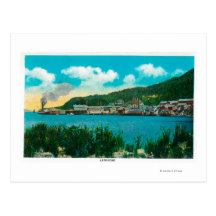 Town View of Latouche, AlaskaLatouche, AK Postcards