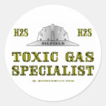 Toxic Gas Specialist, Oil Field Sticker