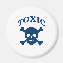Toxic Skull Magnet