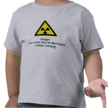 Toxic warning t-shirts