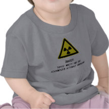 Toxic waste Ironic Baby Tee Shirt