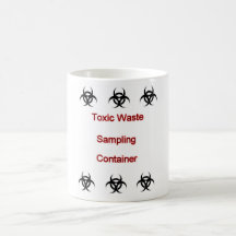 toxic waste sampling mug