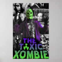 Toxic Xombie Collage Pin Up Poster