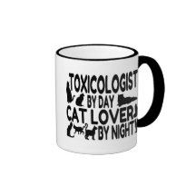 Toxicologue d'amoureux des chats mugs à café