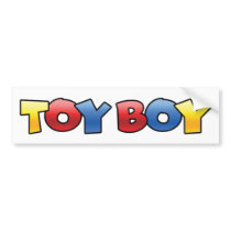 Toy Boy Bumper Sticker