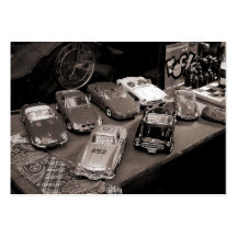 Toy Cars, Mini Photo Business Card Template