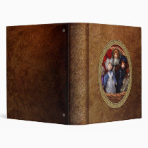Toy - Dolls - A basket of Victorian dolls Vinyl Binder
