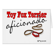Toy Fox Terrier Greeting Card