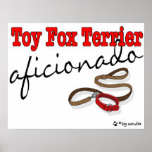 Toy Fox Terrier Poster